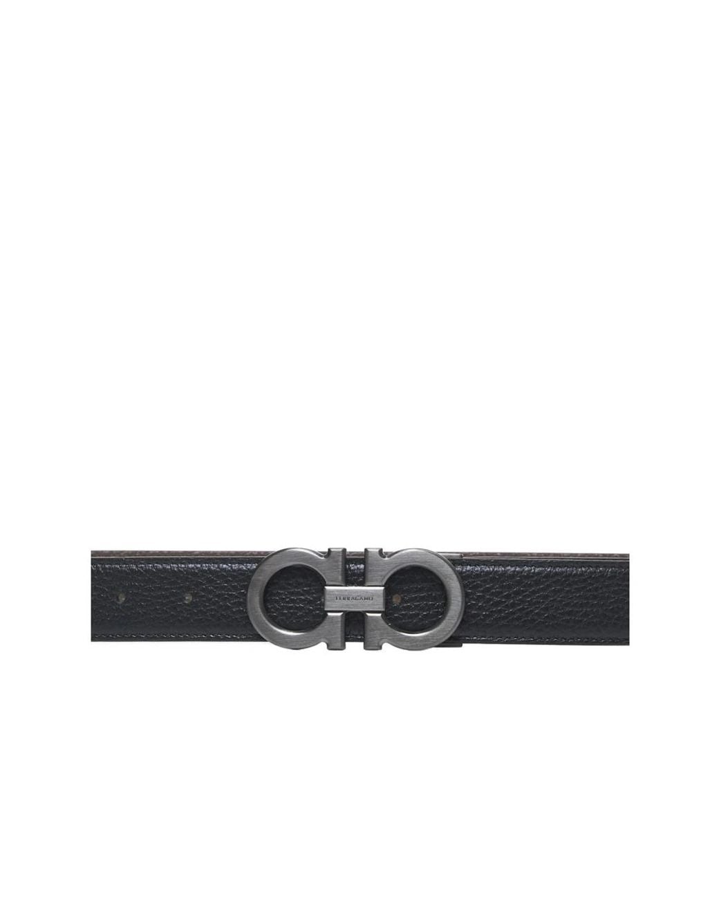 Ferragamo Black Belts for men