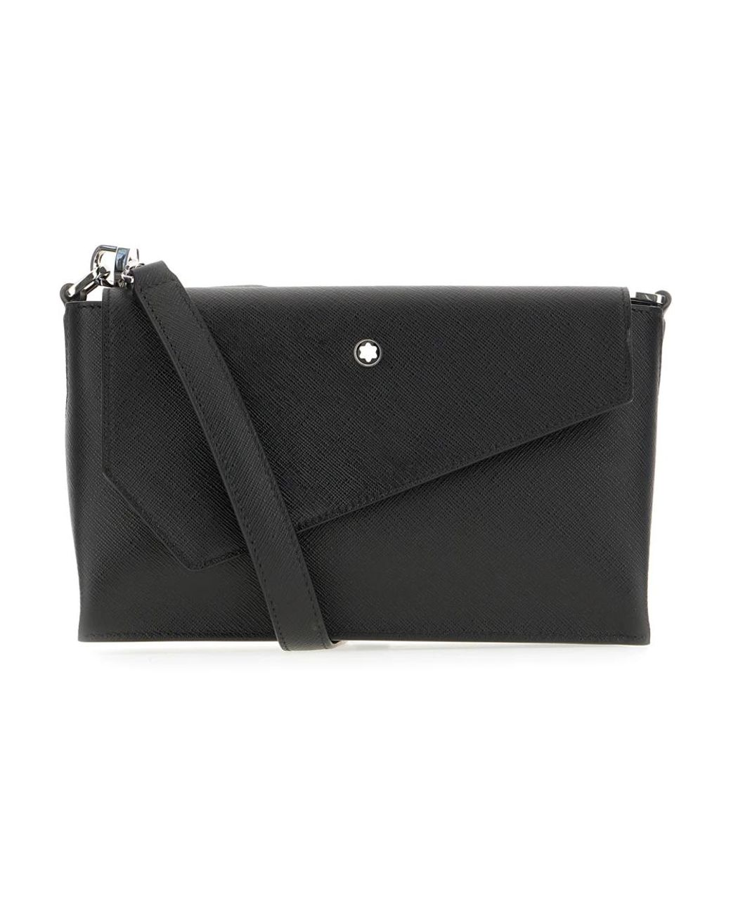 Montblanc Black Cross Body Bags for men