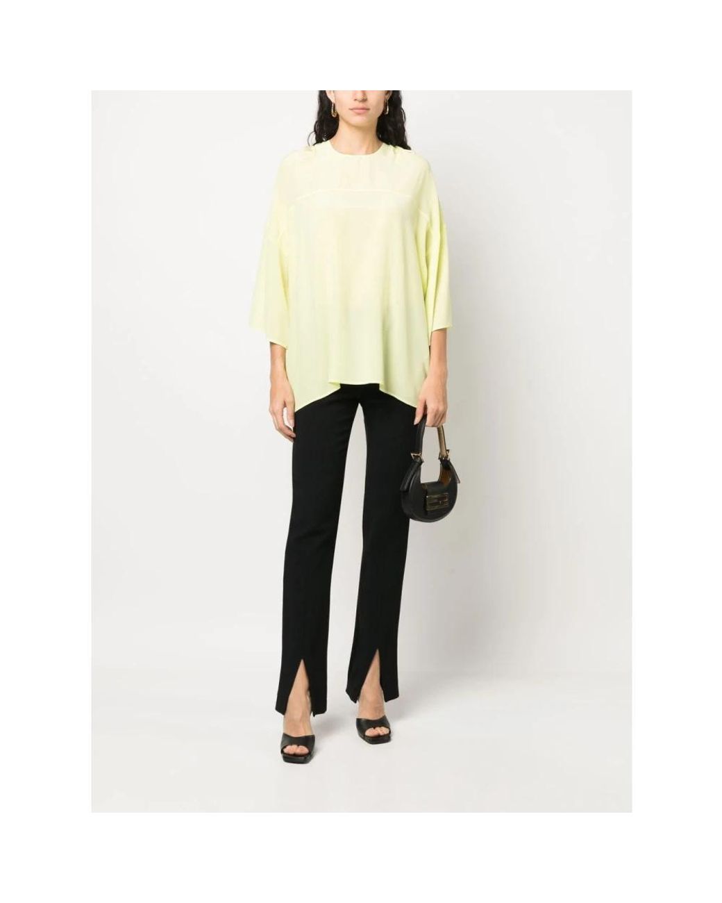 Lanvin Yellow Blouses