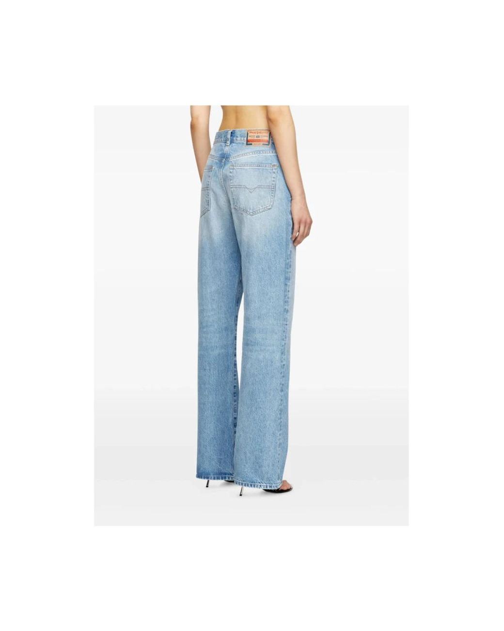 DIESEL Blue Boot-Cut Jeans