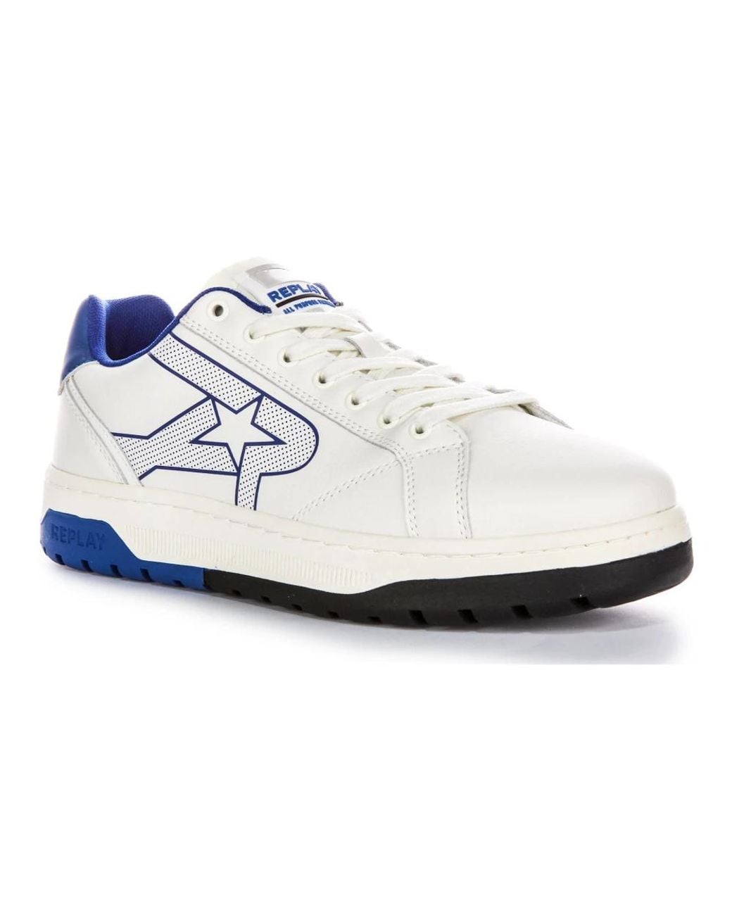 Replay White Sneakers for men