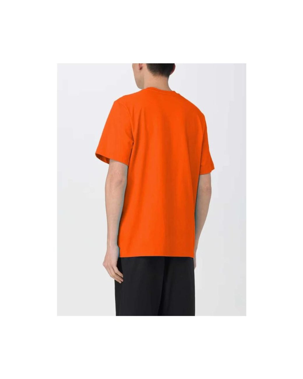 MSGM Orange T-Shirts for men