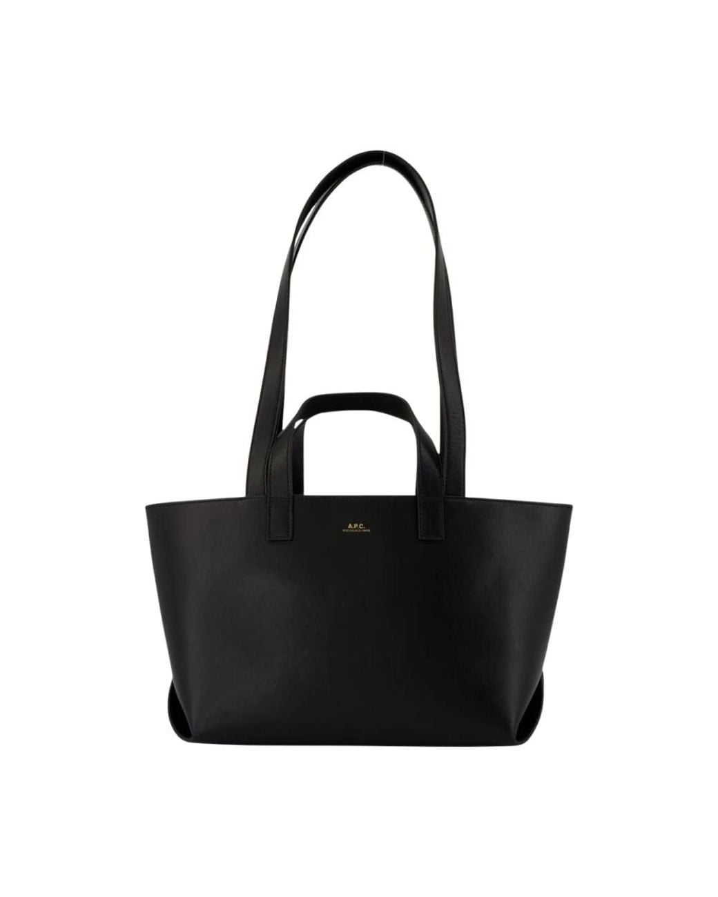 A.P.C. Black Shopping Bags