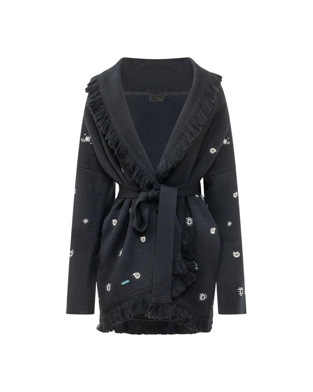 Alanui Robe Cardigan in het Black