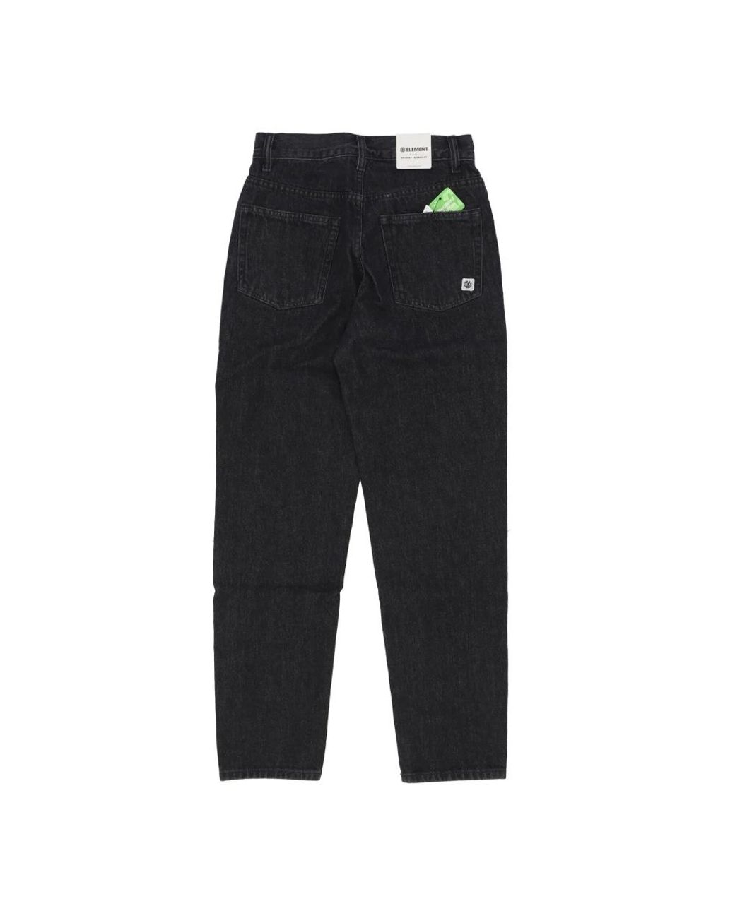 Element Black Loose Fit Jeans for men