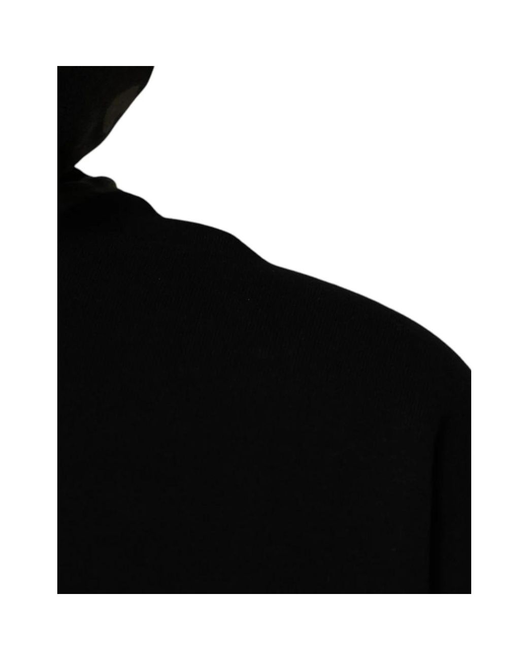 Dolce & Gabbana Black Camouflage Hooded Sweatshirt Sweater for men