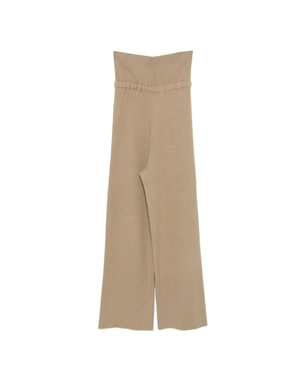 AYA MUSE Natural Wide Trousers