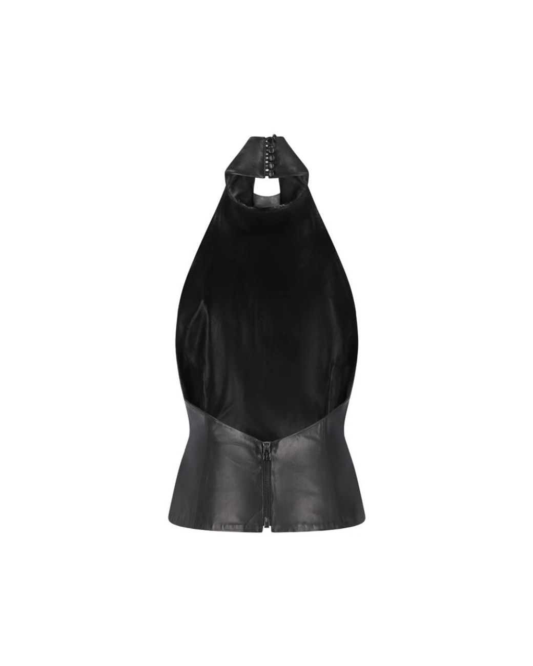 Magda Butrym Black Sleeveless Tops