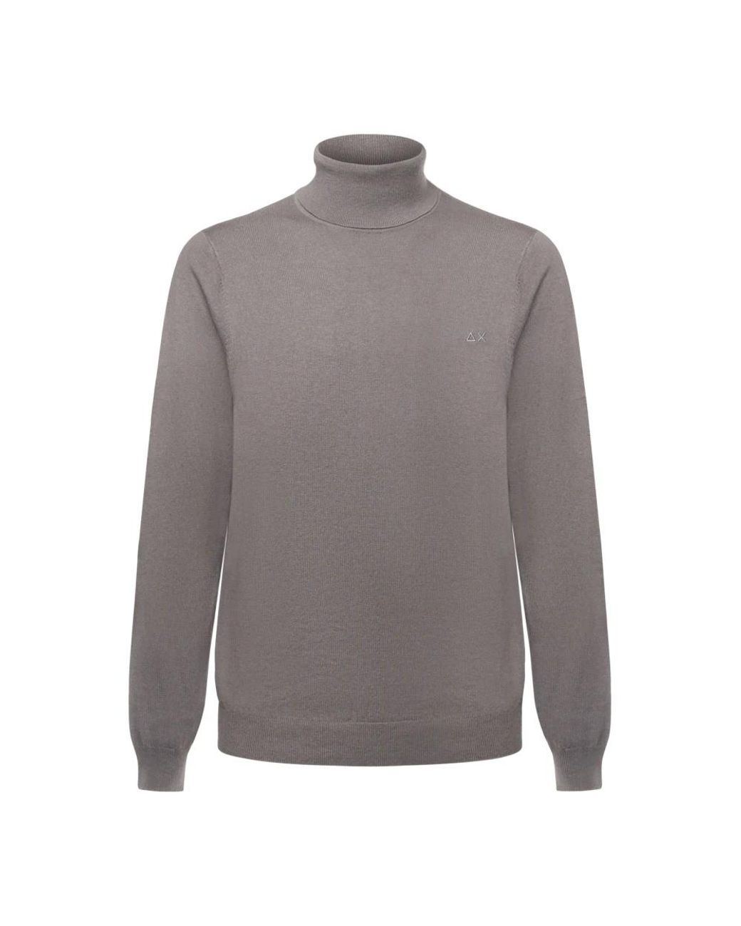 Turtlenecks Sun 68 de hombre de color Gray