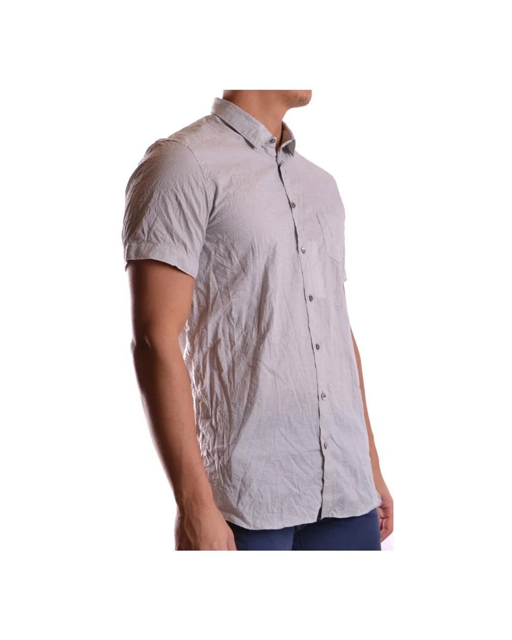 Neil Barrett Purple Short Sleeve Shirts for men