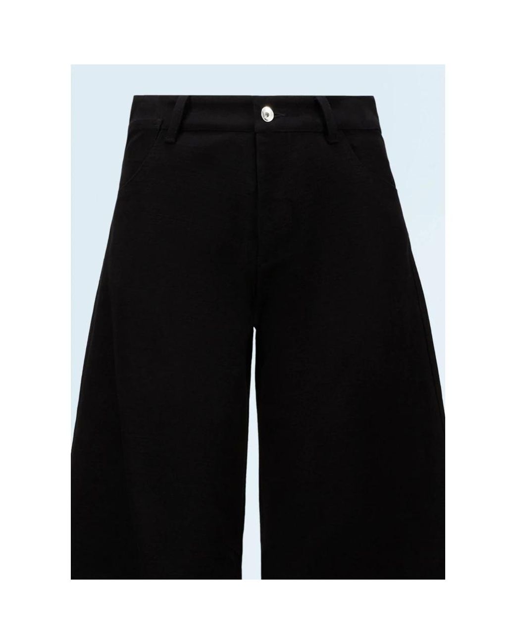 Moncler Black Wide Trousers for men
