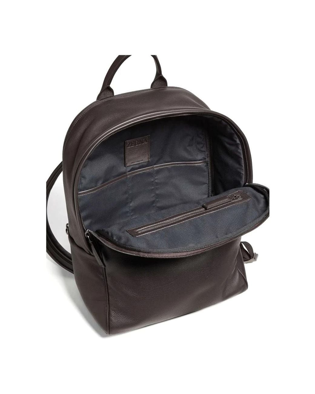 Zegna Black Backpacks
