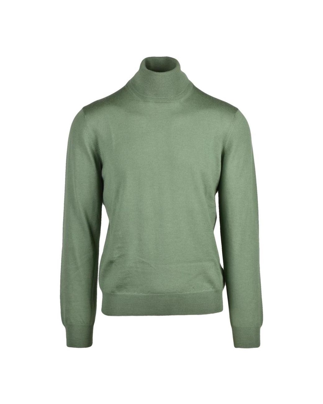 Gran Sasso Green Turtlenecks for men
