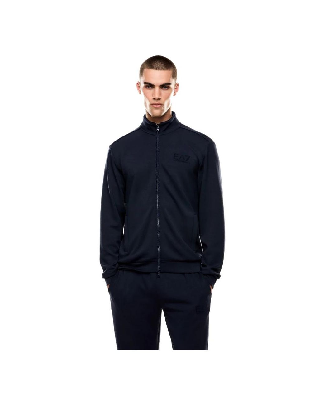 Zip-Throughs EA7 de hombre de color Blue