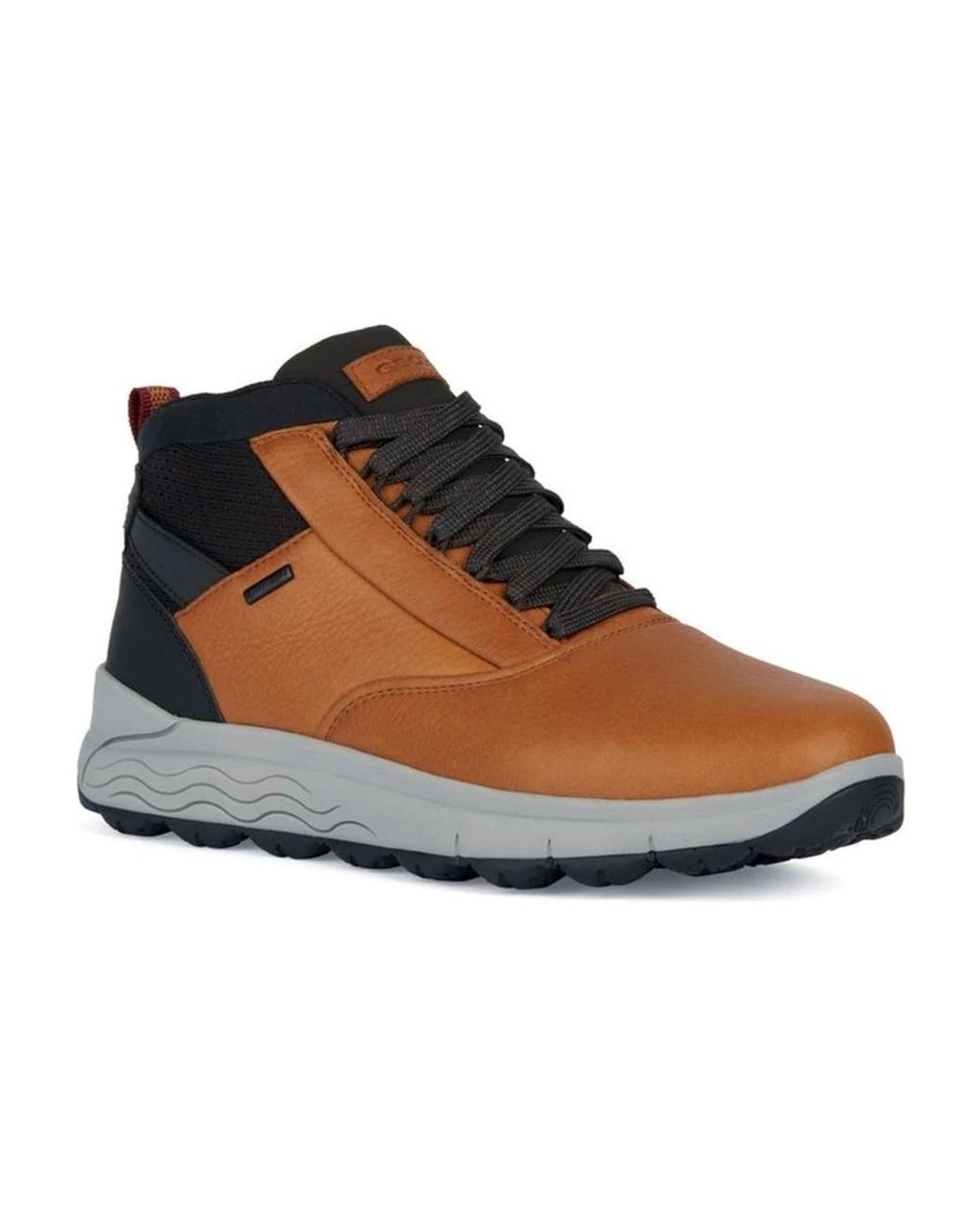 Geox Brown Lace-Up Boots for men