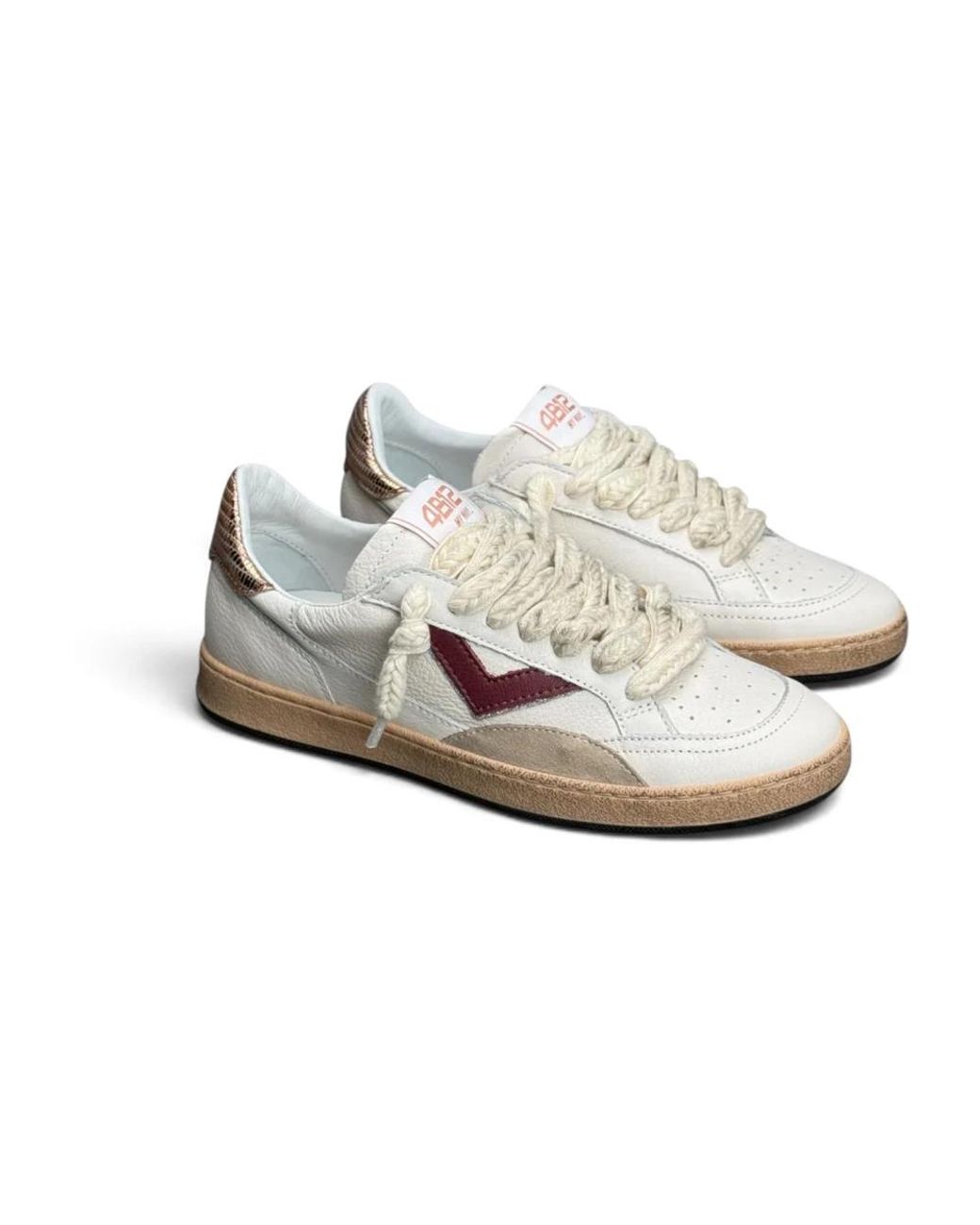 4b12 White Sneakers