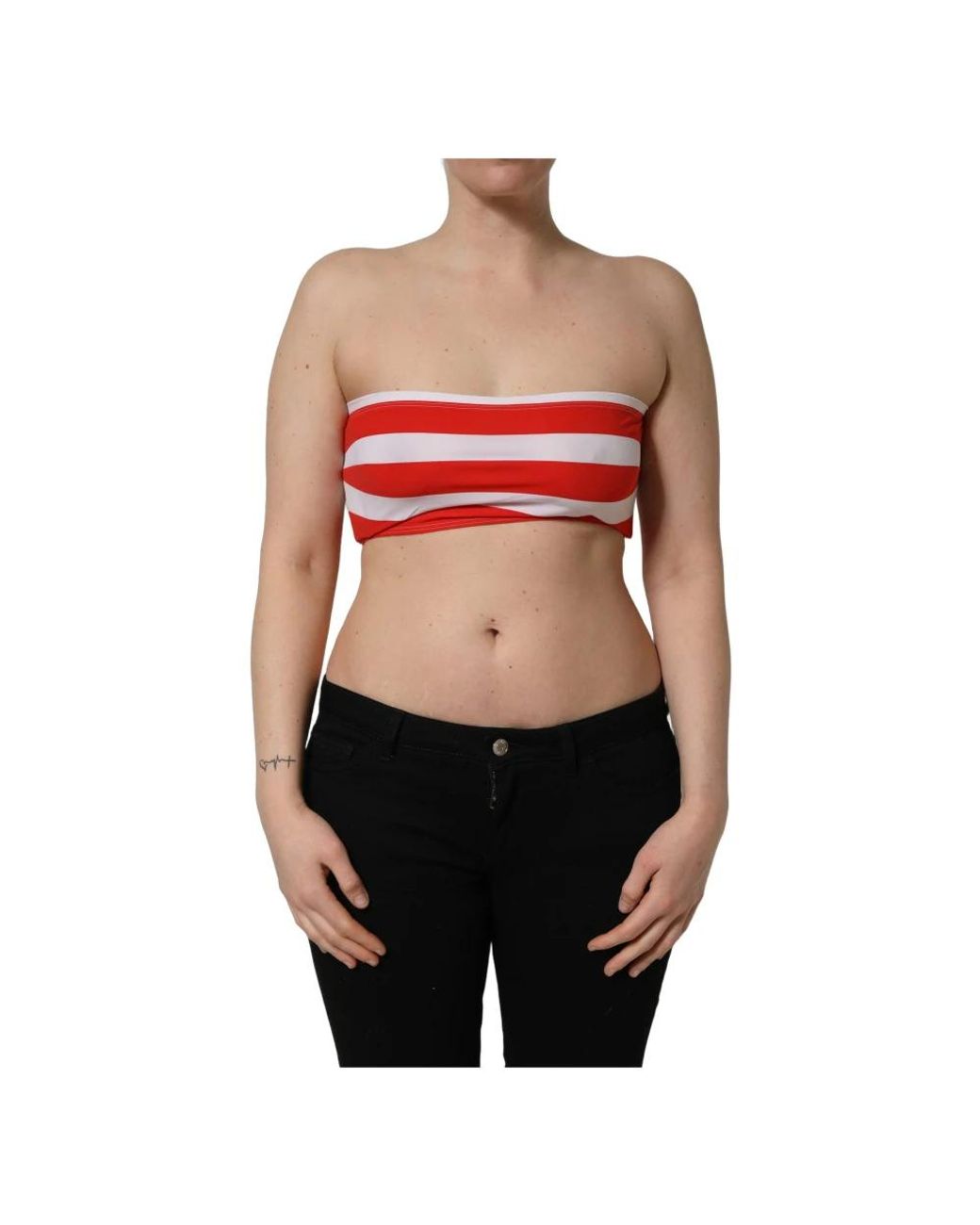 Dolce & Gabbana Red Sleeveless Tops