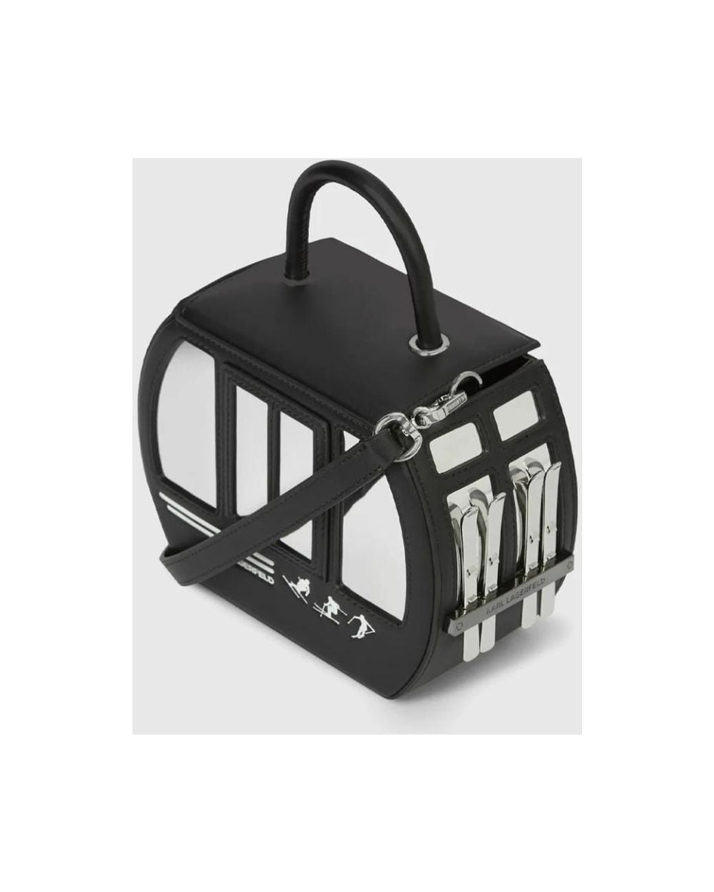 Karl Lagerfeld Black Handbags