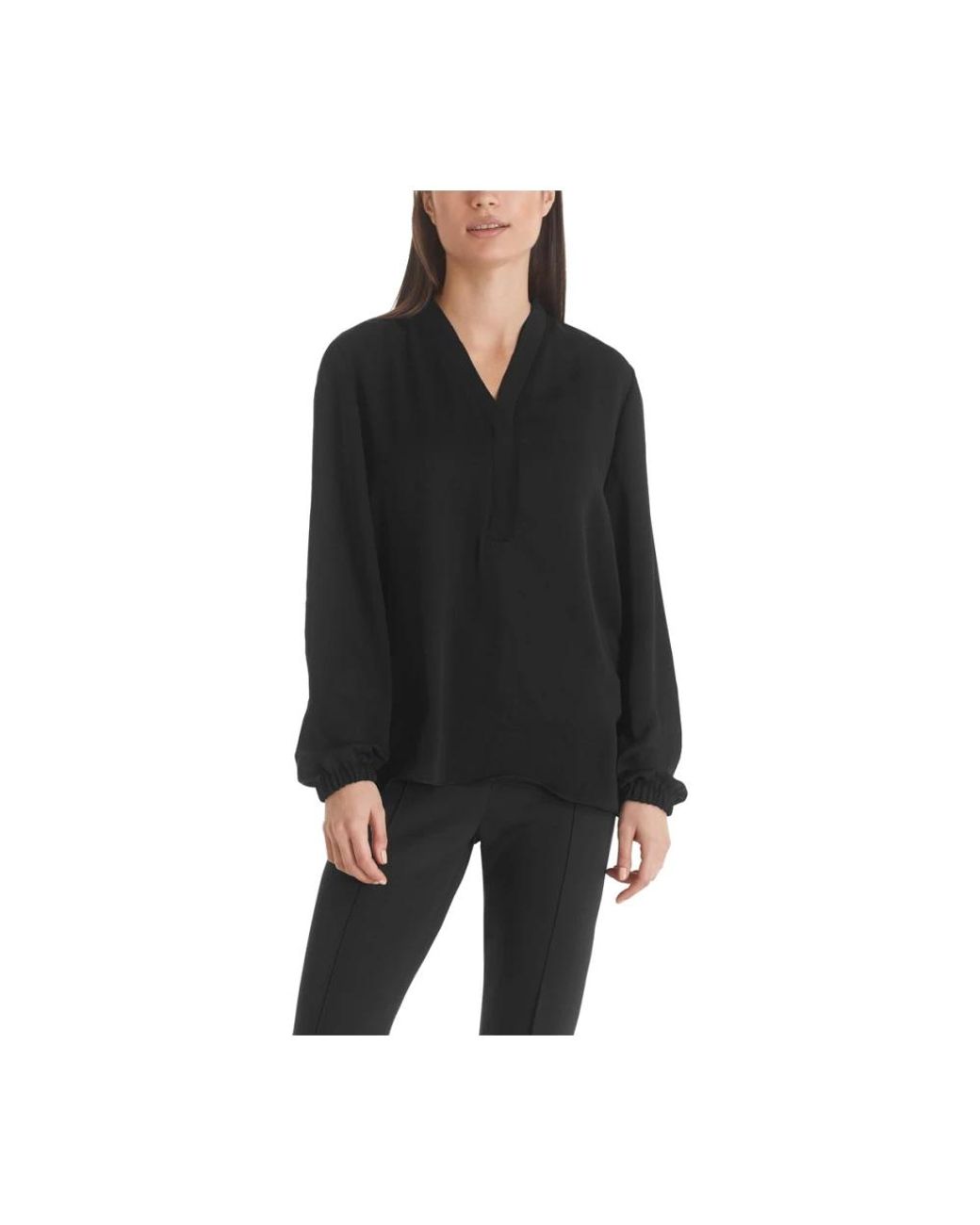 Marc Cain Black Blouses