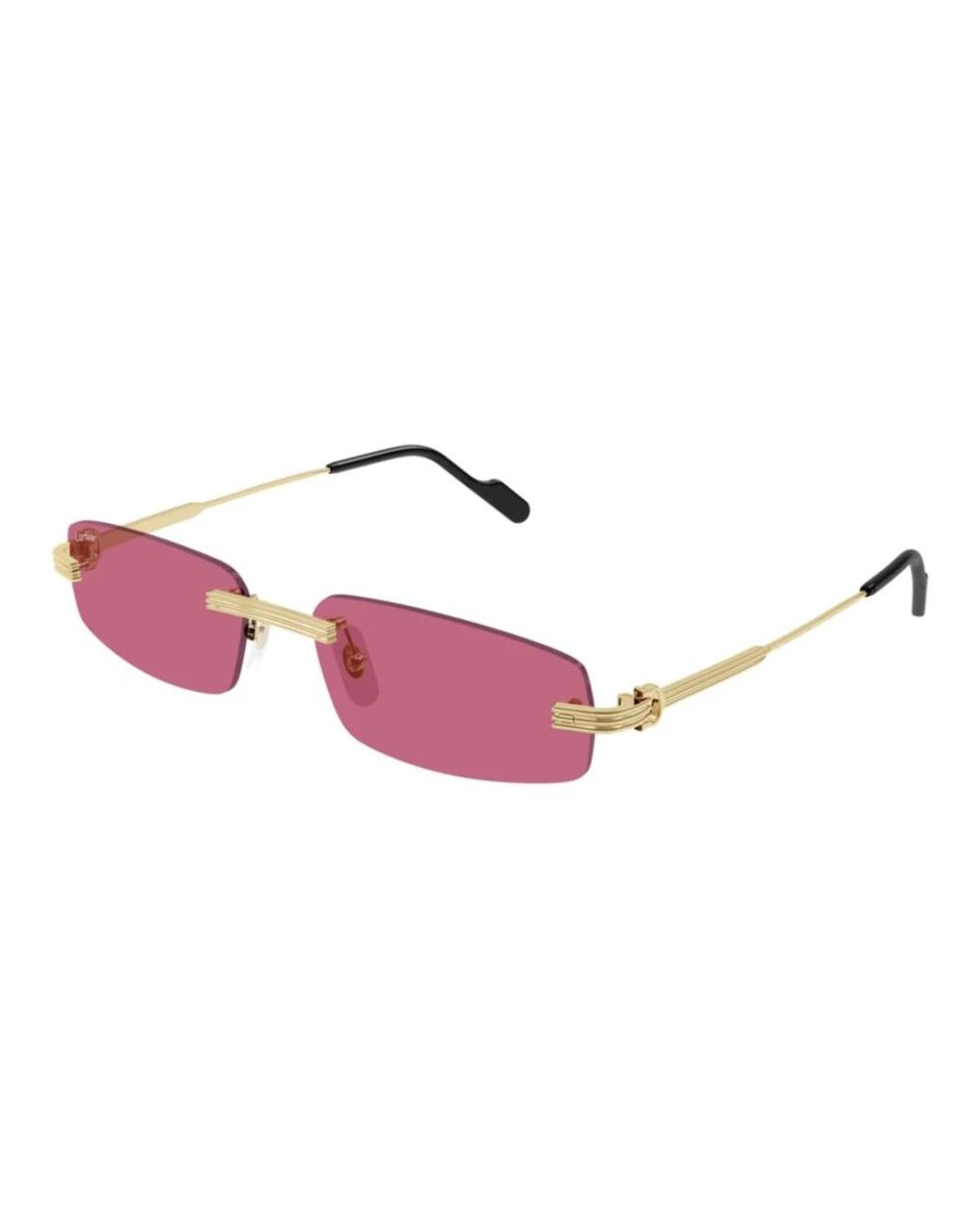 Cartier Pink Sunglasses for men