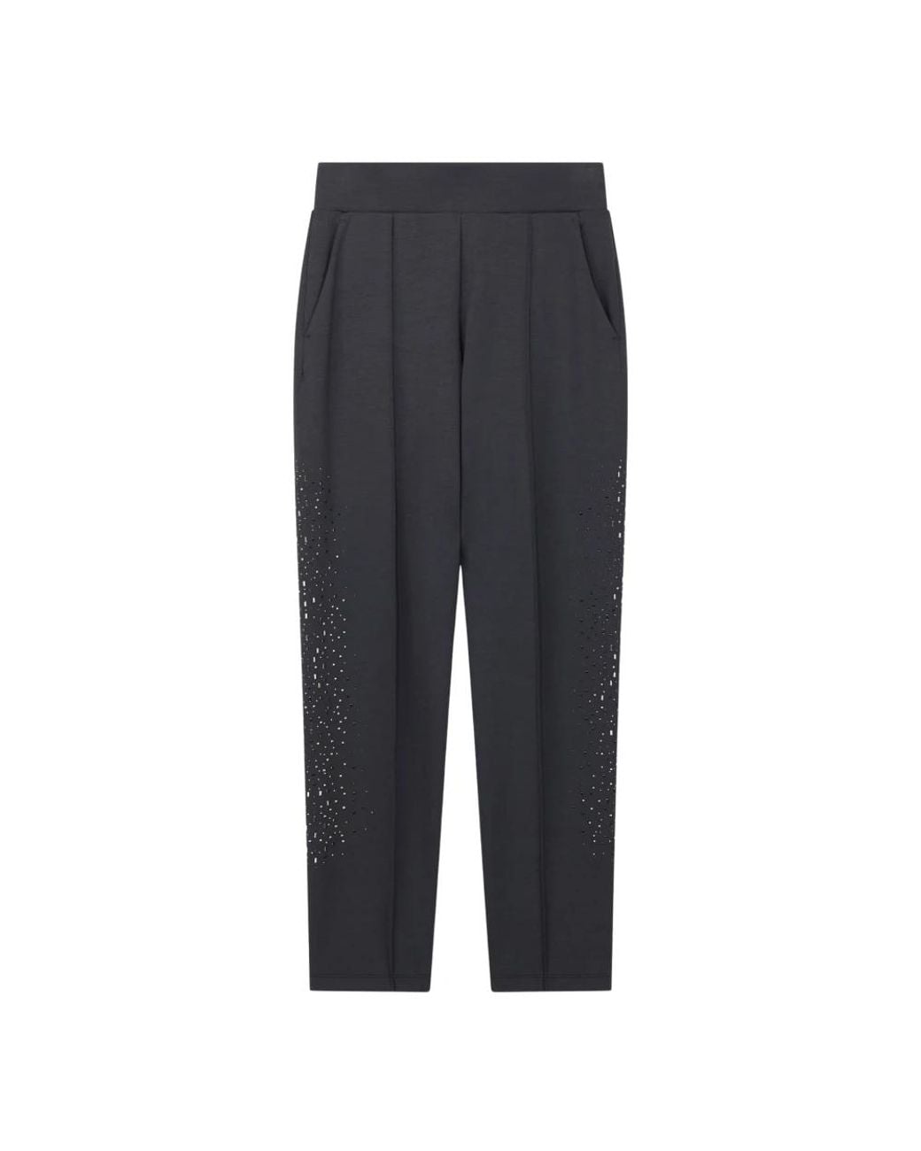EA7 Gray Slim-Fit Trousers