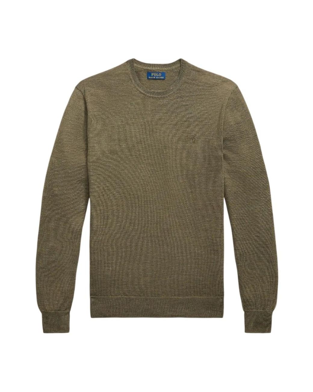 Ralph Lauren Green Round-Neck Knitwear for men