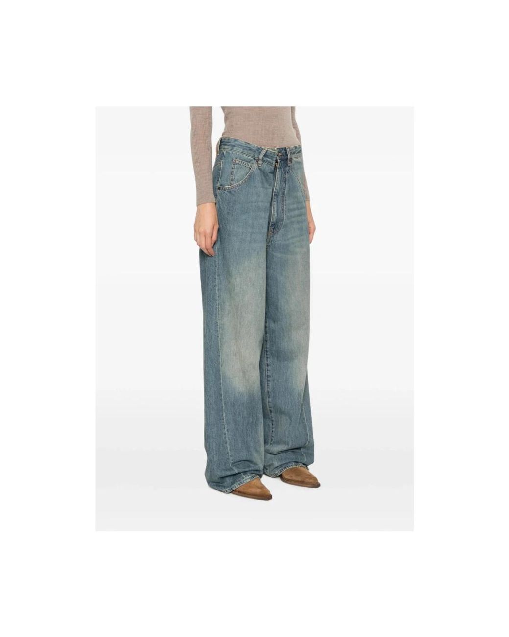 DARKPARK Blue Wide Jeans