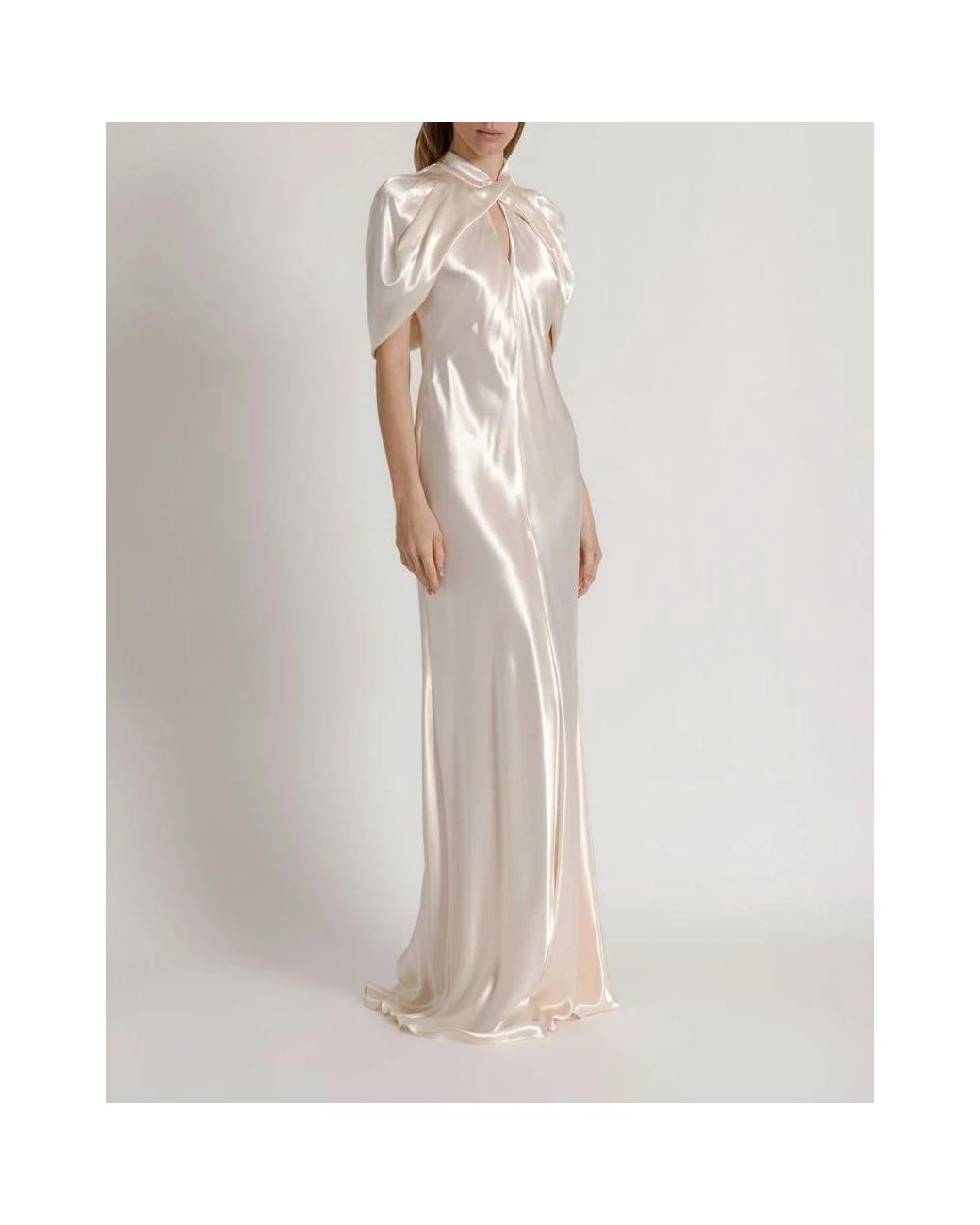 Alberta Ferretti White Gowns