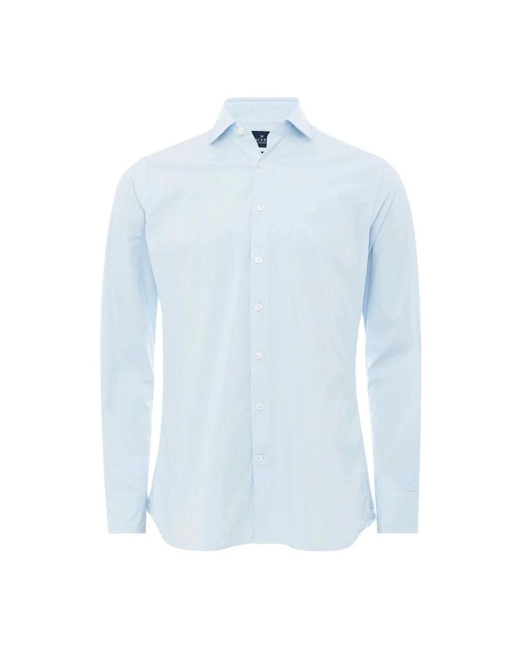 Hackett Essential Stretch Wit Overhemd in het Blue voor heren