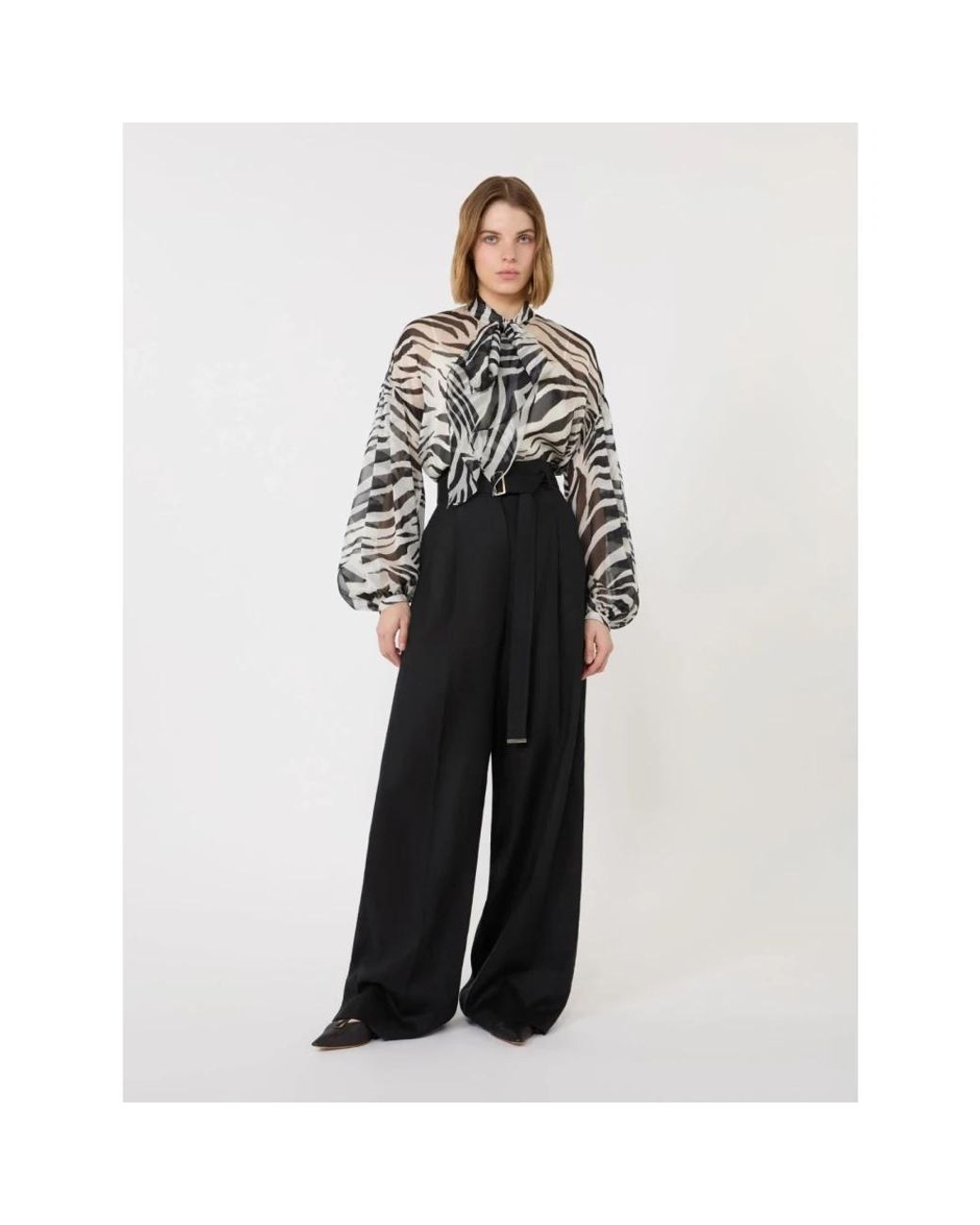 Blouses Max Mara de color Black