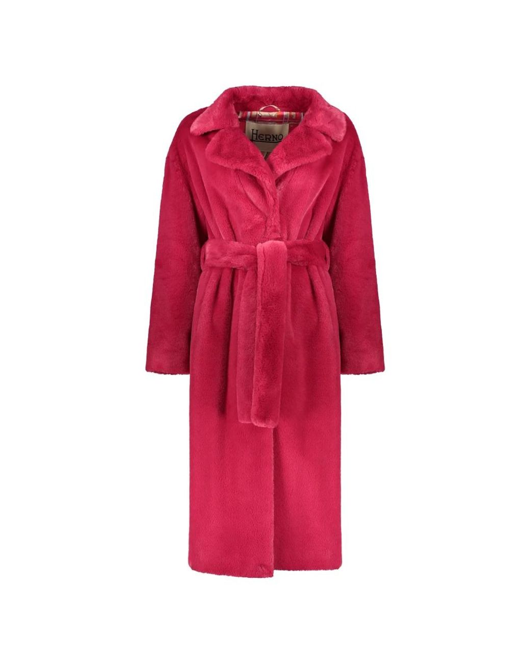 Belted Coats Herno en coloris Red
