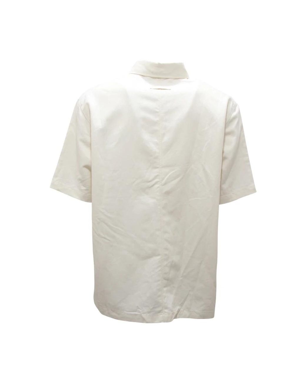Paolo Pecora White Short Sleeve Shirts for men
