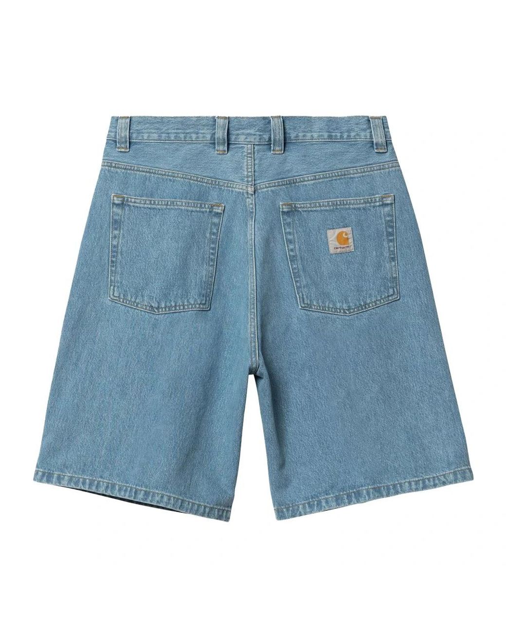 Carhartt Blue Denim Shorts for men