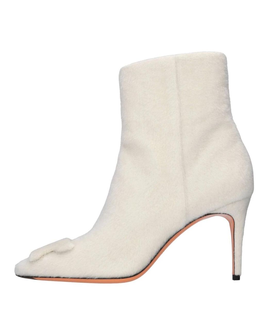 Santoni Natural Heeled Boots
