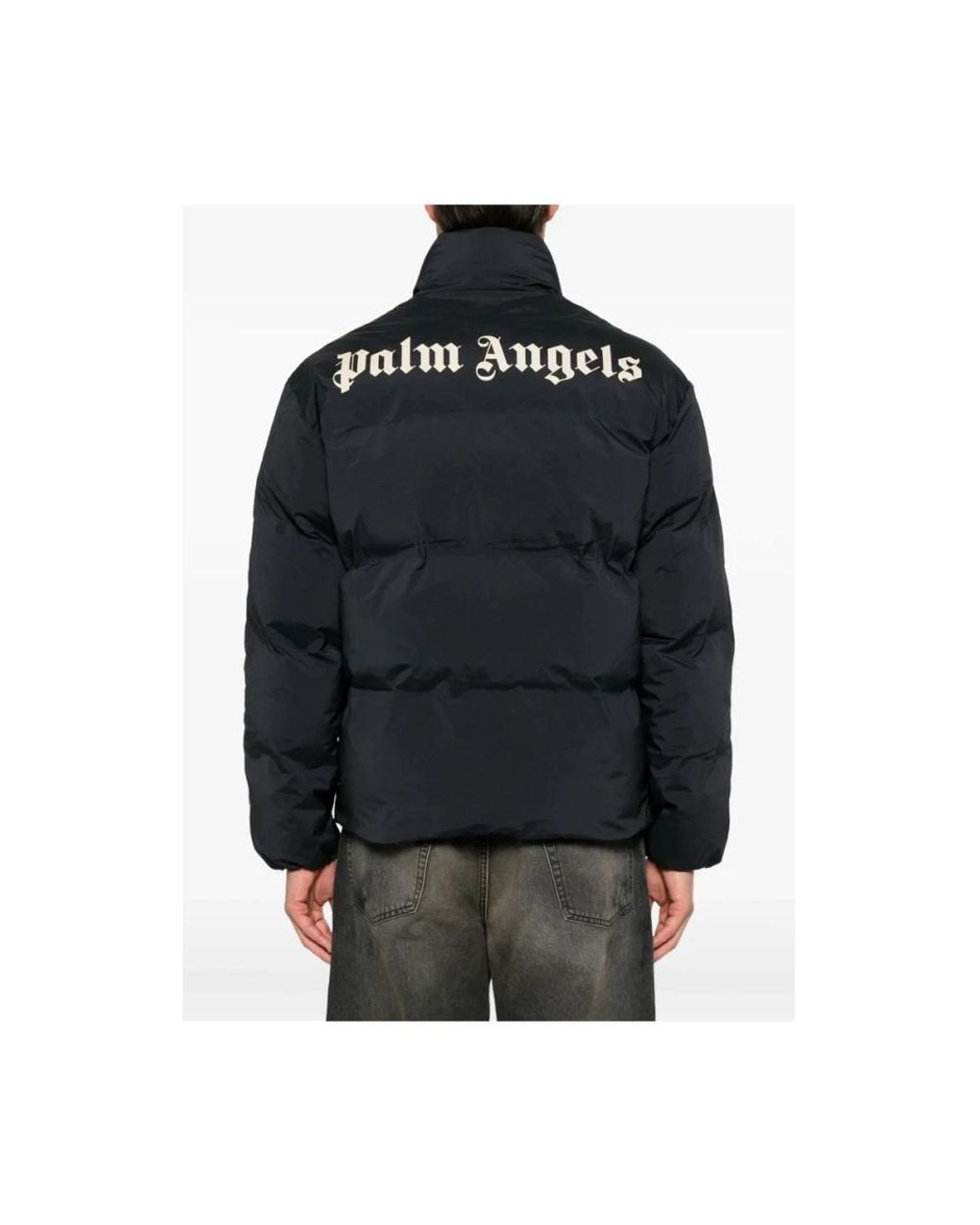 Winter Jackets Palm Angels de hombre de color Black