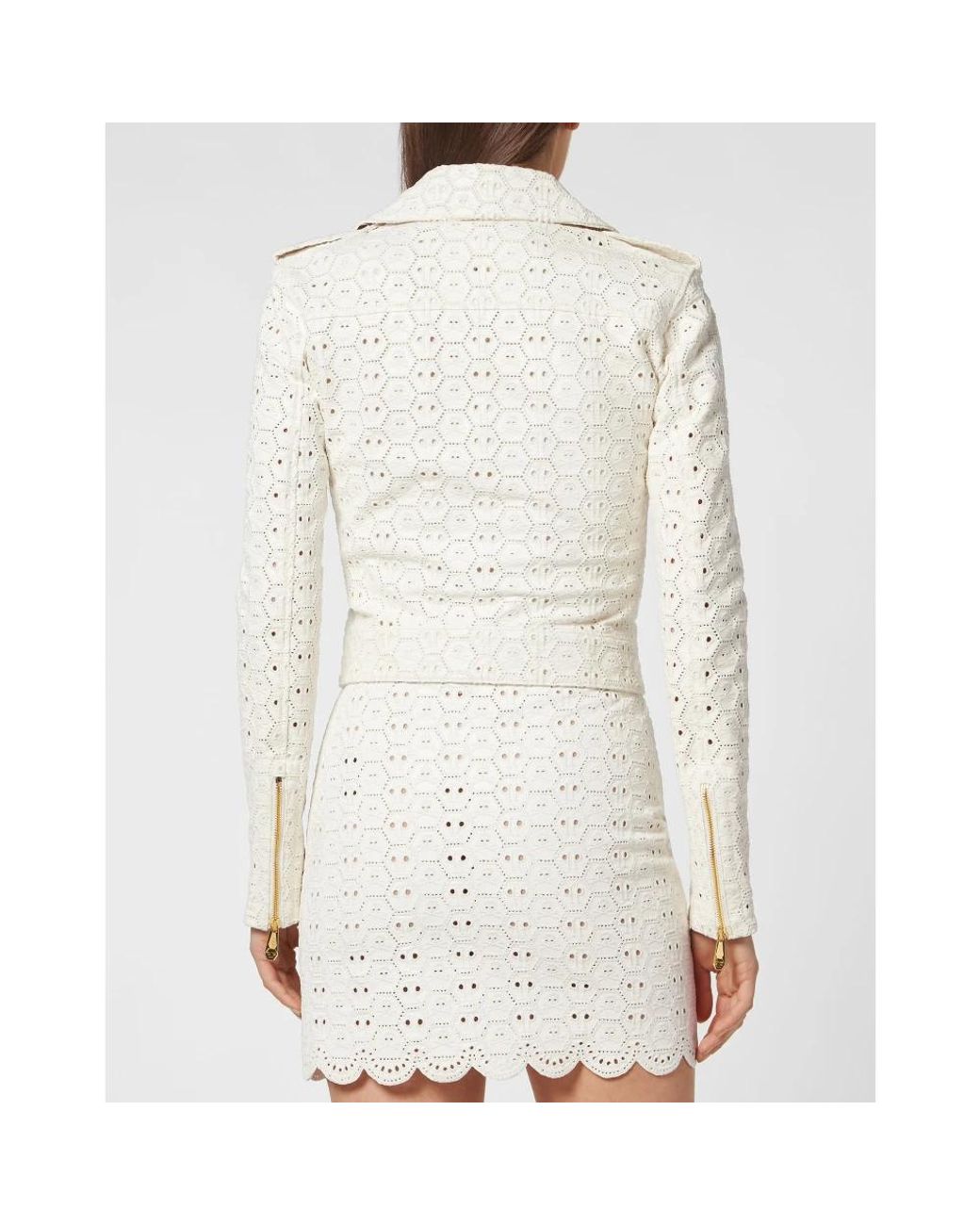 Light Jackets Philipp Plein de color White