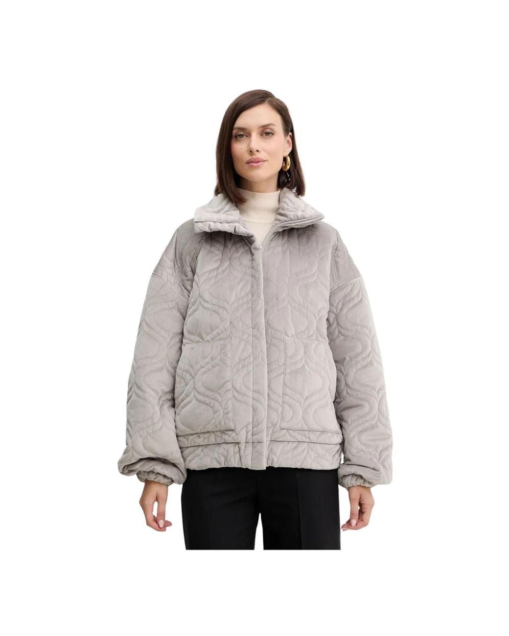 Winter Jackets Charo Ruiz en coloris Gray