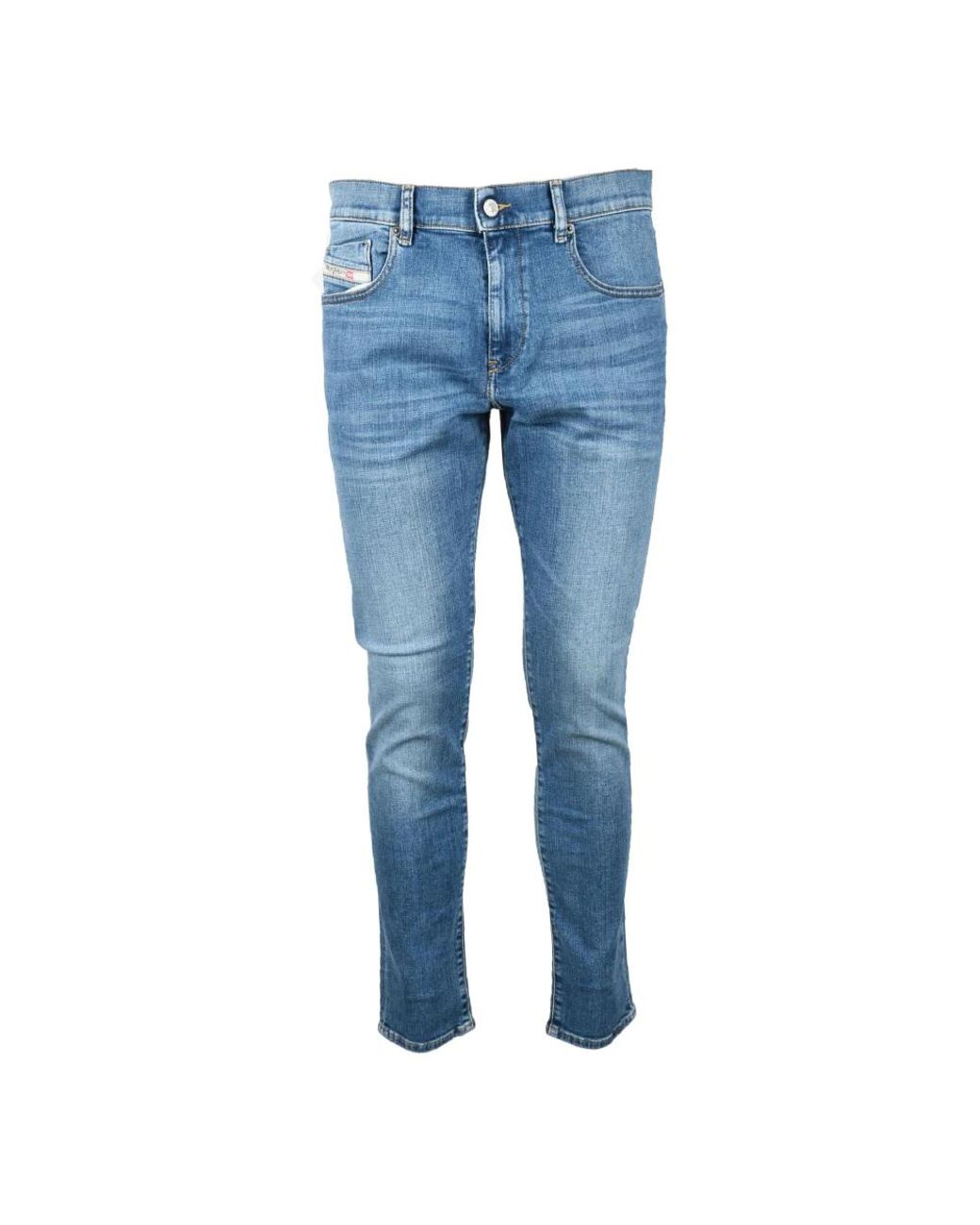 DIESEL Blue Slim Fit Jeans for men