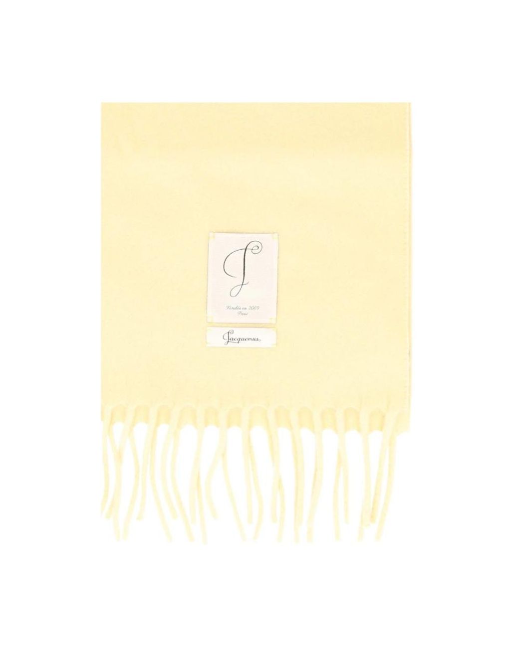 Jacquemus Yellow Cavallo Schal
