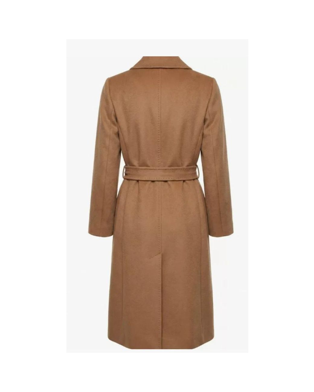 Max Mara Brown Belted Coats