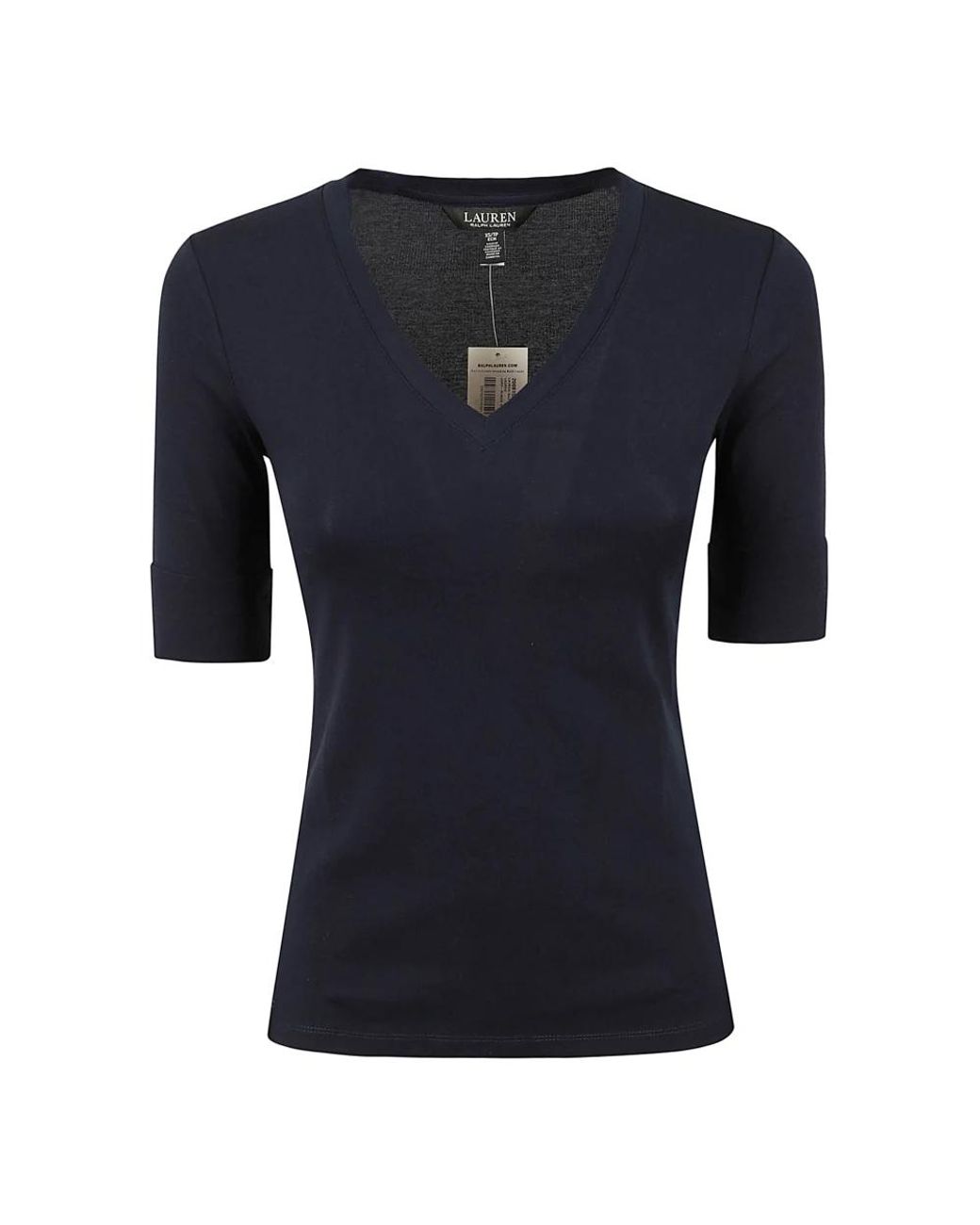 Ralph Lauren Blue V-Neck Knitwear
