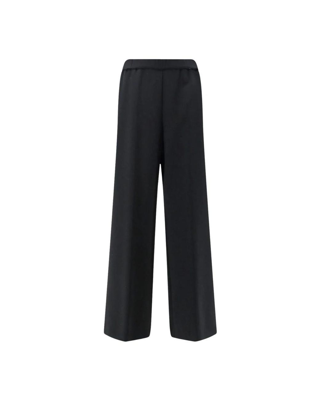 Aspesi Black Wide Trousers