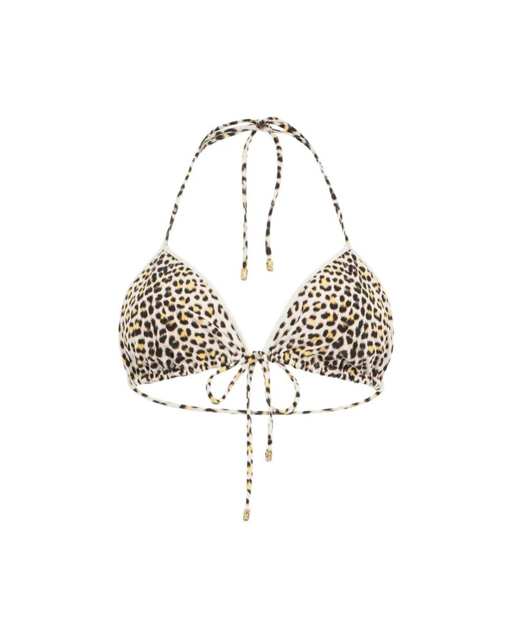 Roberto Cavalli Metallic Bikinis