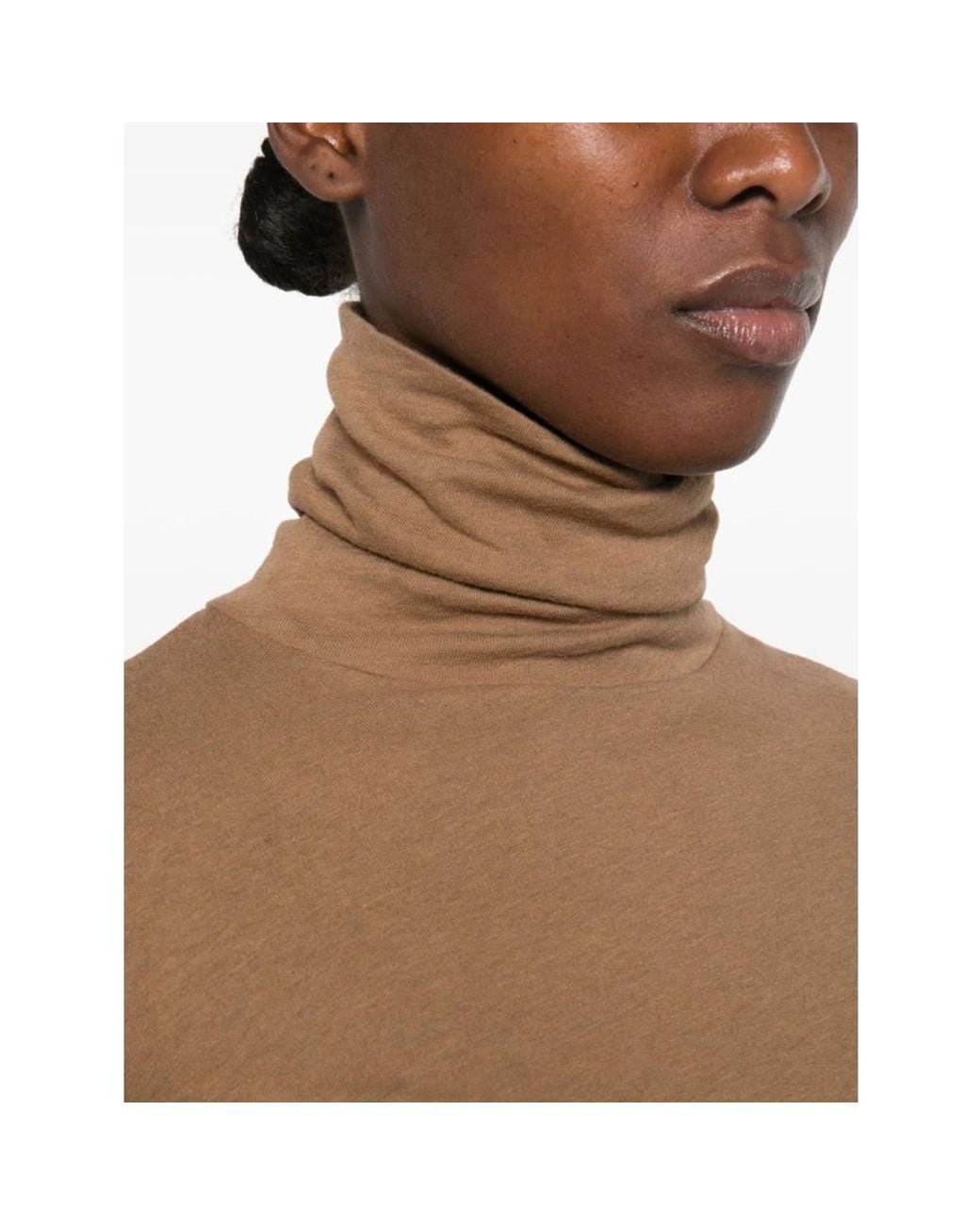 Majestic Filatures Brown Turtlenecks