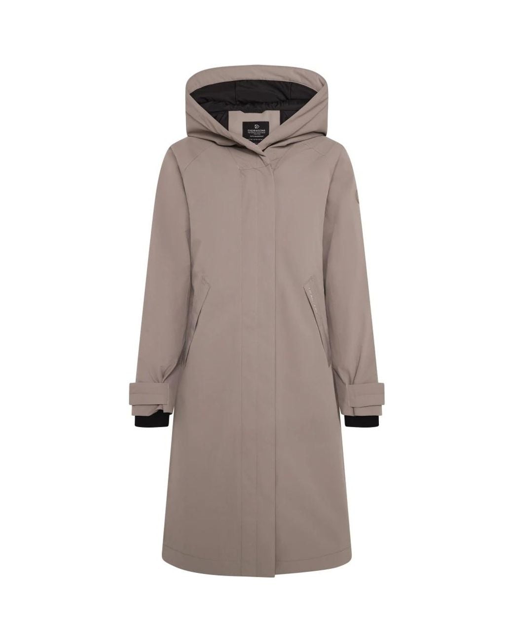Didriksons Noelia Parka Long in het Brown