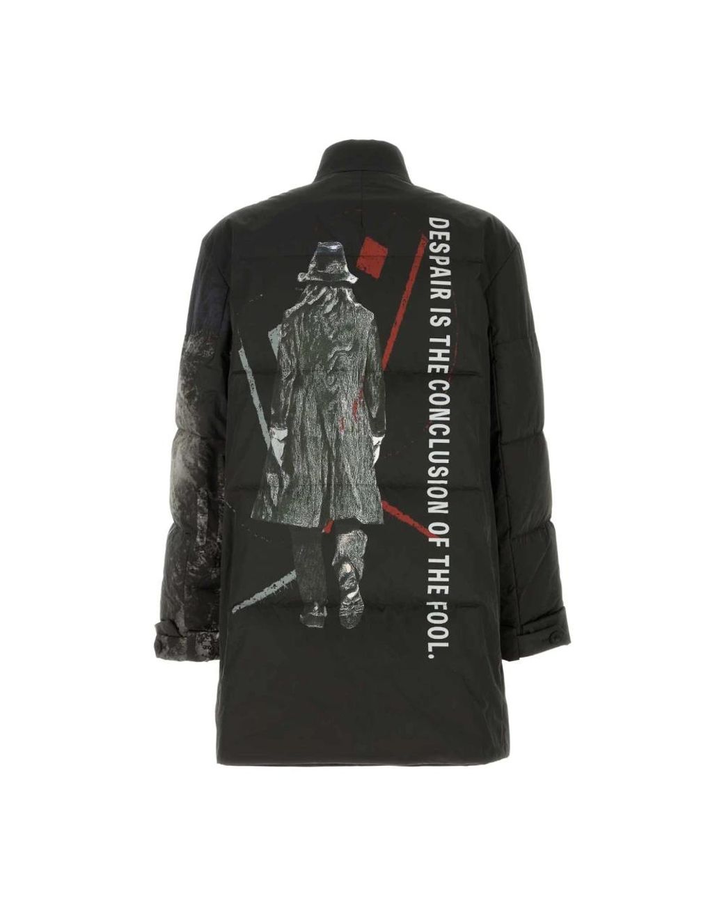 Yohji Yamamoto Black Parkas for men