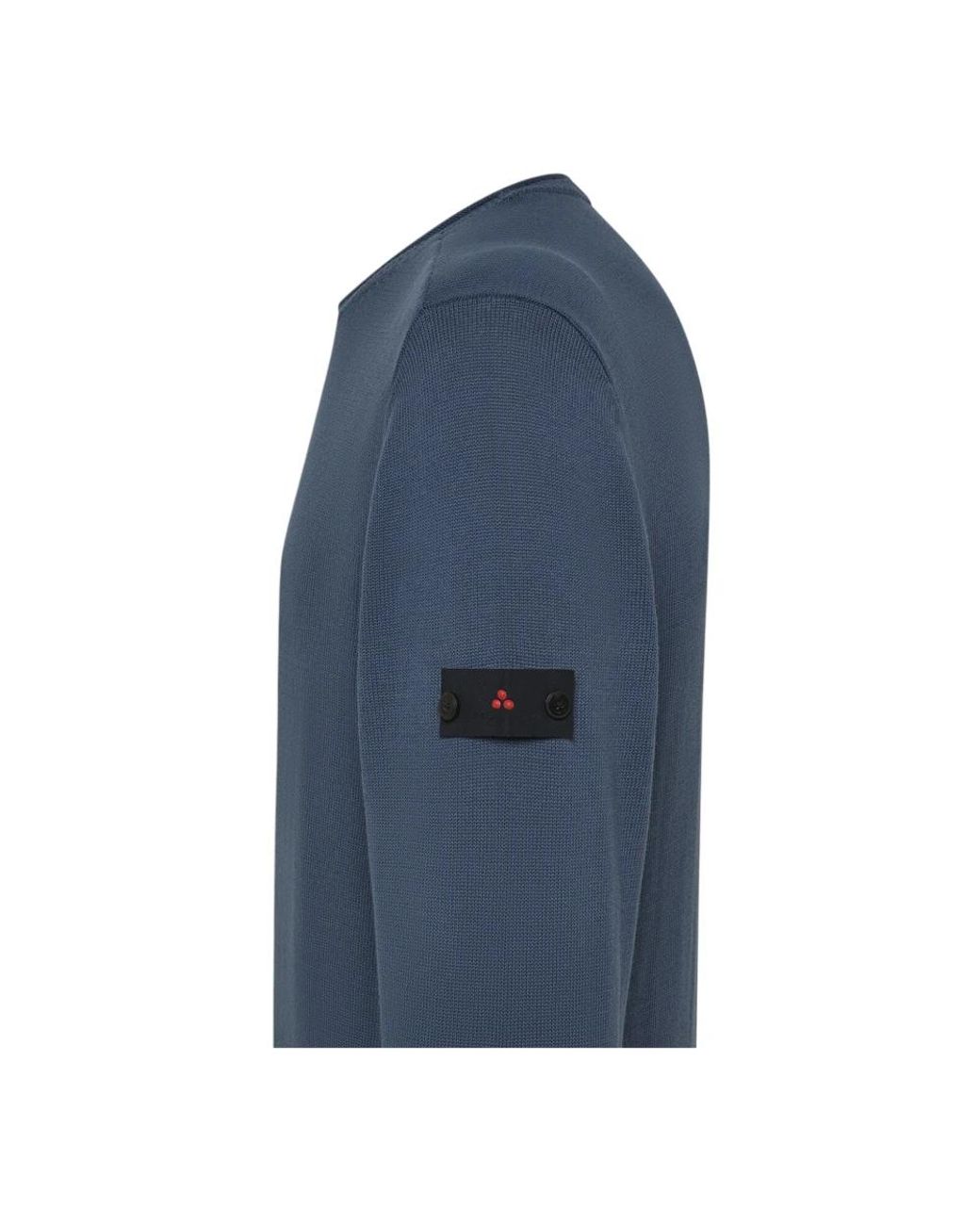 Peuterey Blue Round-Neck Knitwear for men