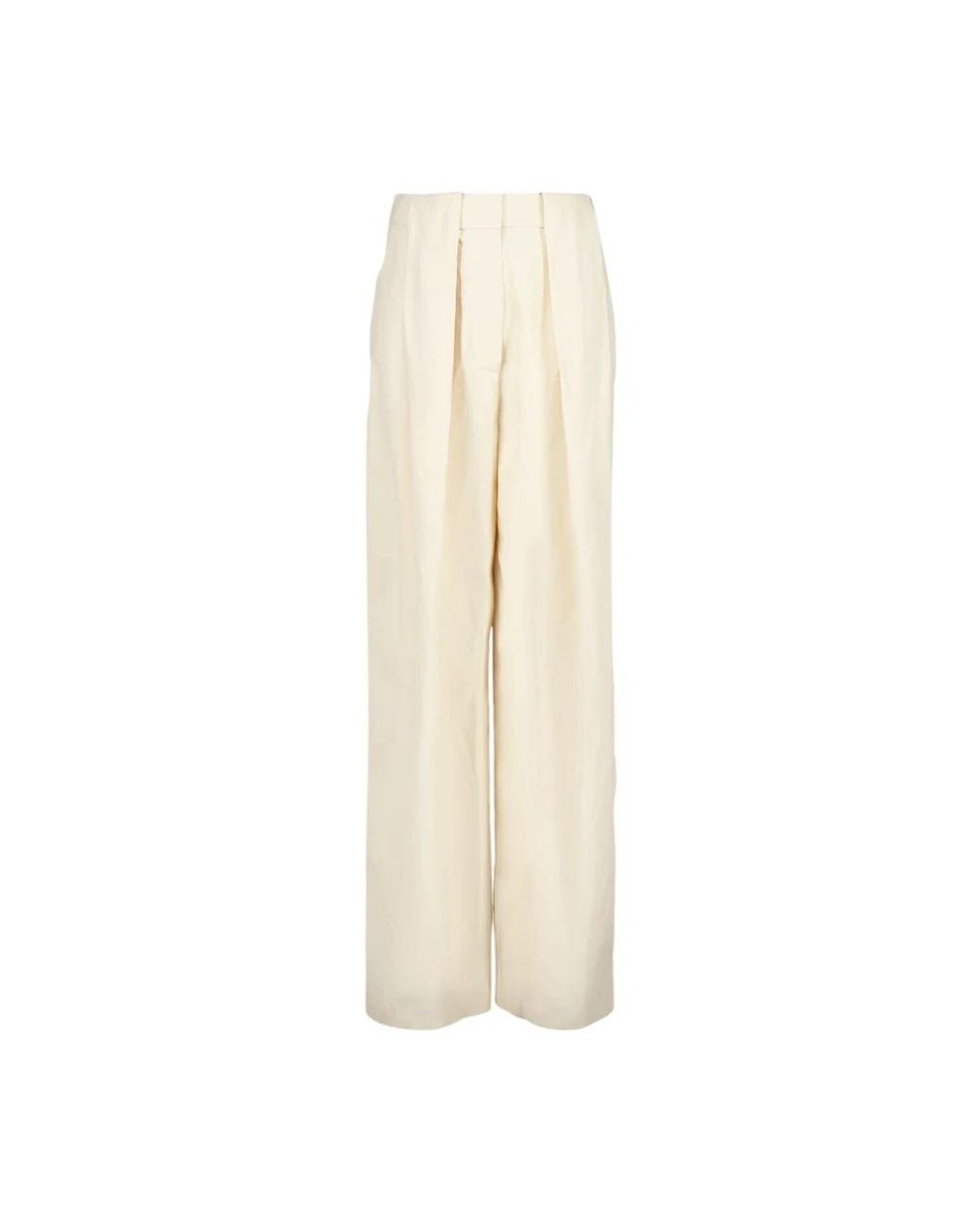 Stella McCartney Natural Wide Trousers