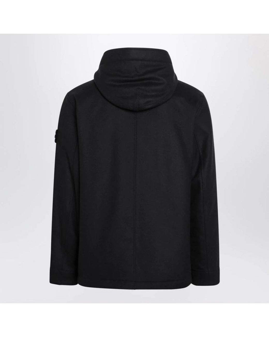 Stone Island Black Winter Jackets for men