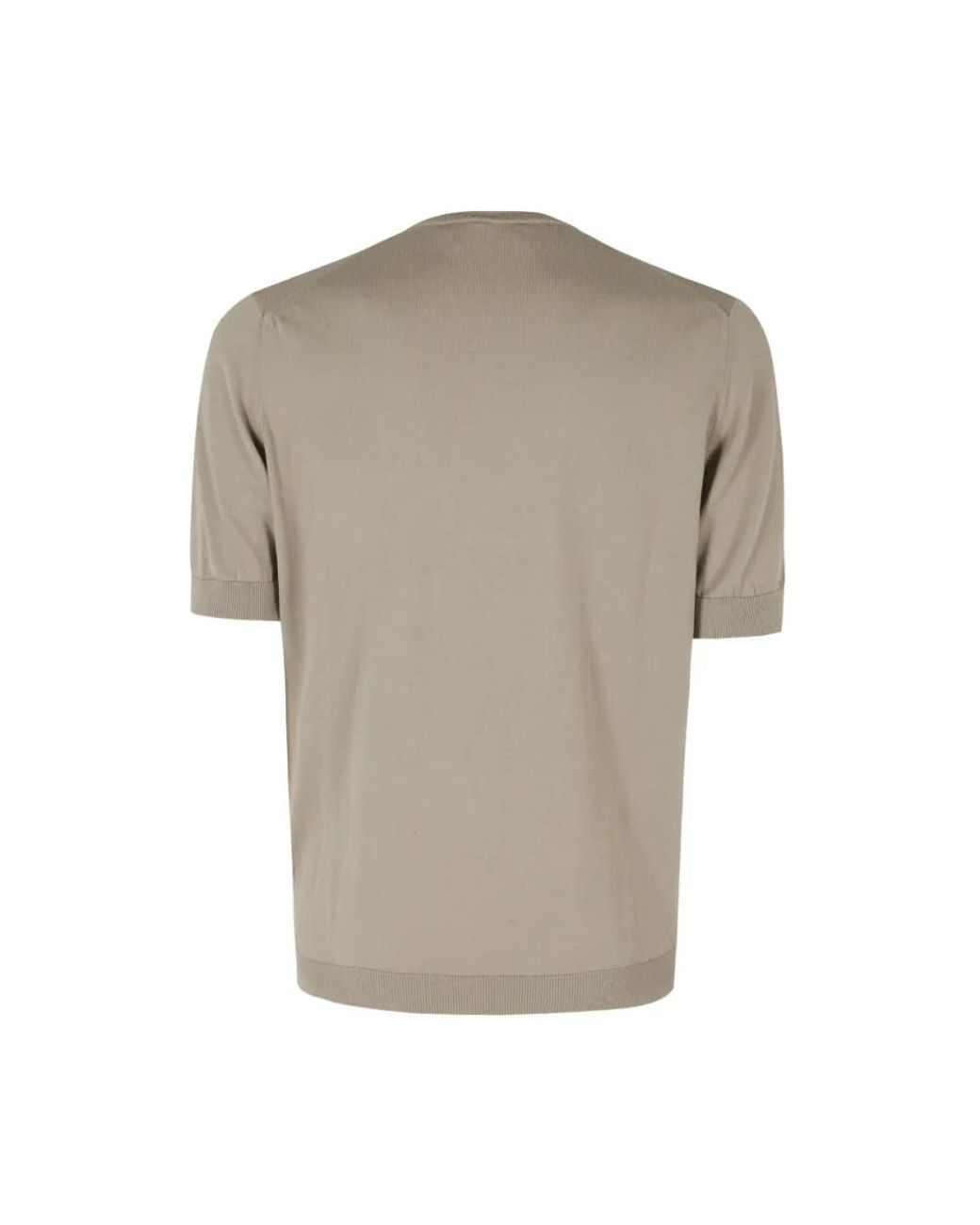 FILIPPO DE LAURENTIIS Gray T-Shirts for men